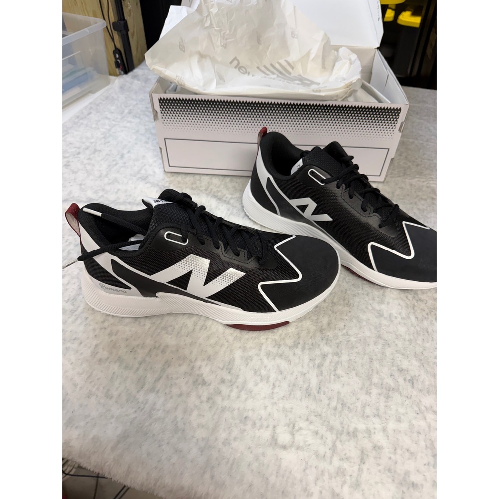 New Balance FuelCell Romero Duo Trainer Womens 12 Wide Black White STROMBK2